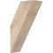 Ekena Millwork 5 1/2"W x 12"D x 20"H Traditional Smooth Knee Brace, Douglas Fir BRC06X12X20TRA00SDF - alternate 1